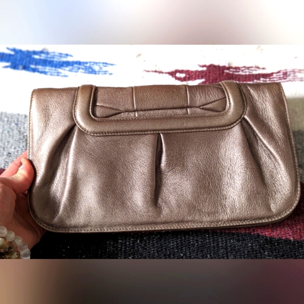 Salvatore Ferragamo Oversized Clutch